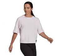 Adidas Women's W FI 3S Tee T-Shirt, Almost pink, M