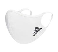 Packung mit 3 schutzbrillen adidas face covers white m l
