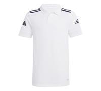 Adidas Poloshirt SQUADRA25 – Baumwolle – Unisex Kinder Weiß/Schwarz 5-6 Jahre