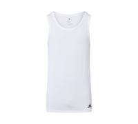 adidas Herren Unterhemden, 2er Pack - Tank Top, Active Flex Cotton, ärmellos, einfarbig Weiß M