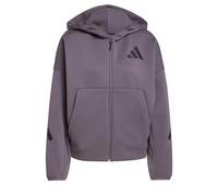 adidas Performance Z.N.E Kapuzenjacke Damen Weiß grau, XS (30-32) Damen