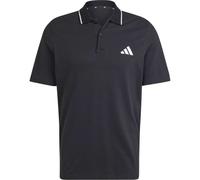 Poloshirt ADIDAS SPORTSWEAR "M SL PQ PS", Herren, Gr. XXXL, schwarz-weiß (schwarz, weiß), Obermaterial: 100% Baumwolle, sportlich, Shirts (85462461-XXXL) schwarz, weiß
