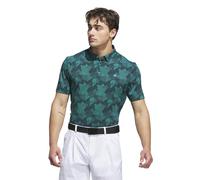 adidas Polo Go-To Print, dunkelgrün/grün