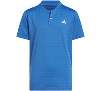 adidas Boys Sport Polo, blau/gemustert 152