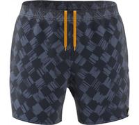 adidas PRINTED CHECK Herren Badeshort legend grau, S