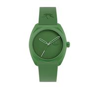 adidas Project Three Unisex-Armbanduhr, legere Uhr, Analog-Anzeige, Armband aus biobasiertem Kunstharz, Quarzwerk, 42 mm, Grün