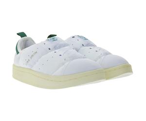 adidas Puffylette Stan Smith Unisex Schuhe mit PrimaLoft-Isolierung wasserabweisende Low Top Sneaker HP6699 Weiß/Grün 46