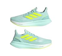 adidas Pureboost 5 Neutralschuh Damen-mint, neongelb, Größe 40 2/3