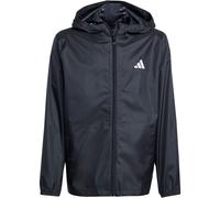 adidas Regenjacke JL9046 – Kinder Unisex Schwarz 116 (5-6 Jahre)