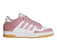 Sneaker ADIDAS SPORTSWEAR "RAPID COURT LOW", Damen, Gr. 38,5, rosa (cloud weiß, magic mauve, gum 3), Leder, Synthetik, Schuhe Sneaker (95255222-38,5) cloud weiß, magic mauve, gum 3