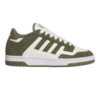 Sneaker ADIDAS SPORTSWEAR "RAPID COURT LOW", Damen, Gr. 48, olistr, clowhi, ftwwht, Leder, Synthetik, Schuhe Sneaker (30470136-48) olistr, clowhi, ftwwht