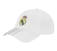 adidas REAL MADRID FC CAP Unisex Schildmütze, weiß, größe OSFM