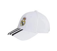 adidas Real Madrid Logo Cap (DE/NL/SE/PL, Alphanumerisch, Einheitsgröße, White)