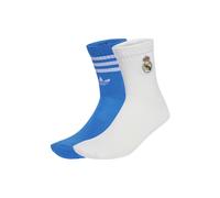adidas Real Madrid Socken 25/26 - weiß/blau - 46-48
