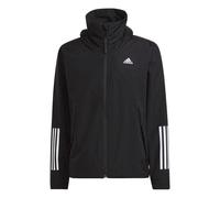 adidas Regenjacke BSC 3-Streifen RAIN.RDY (wasserdicht) schwarz Herren, Größe M