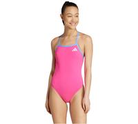 adidas Damen Thin Straps V-Back Swimsuit, Shock pink, 32