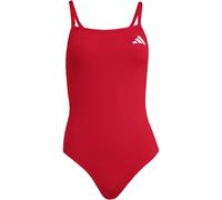 Badeanzug ADIDAS PERFORMANCE "MIT DÜNNEN TRÄGERN UND V-FÖRMIGEM RÜCKENDESIGN", Gr. 44, N-Gr, team power rot 2, Obermaterial: 100% Polyester, Badeanzüge Badeanzug (31435002-44) team power rot 2