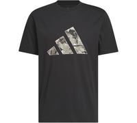 Adidas Rock Camo Graphic Herren T-Shirt, schwarz L