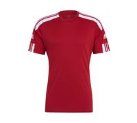Adidas - Rotes Bedrucktes Kurzarm-T-Shirt - - Sport - Herren - Rot - M