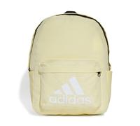 adidas Unisex Classic Badge of Sport Backpack, almost yellow/white, One size