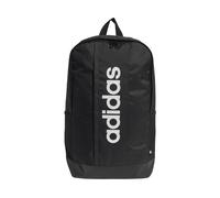 adidas Unisex LINEAR BACKPACK, black/black/white, One Size
