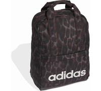 adidas Women's LINEAR ESSENTIALS GRAPHIC BACKPACK, earth strata/shadow brown, One size