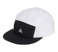 adidas Unisex Run 5-Panel Climacool Cap, Black/White, M-L