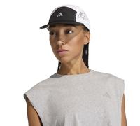 adidas Unisex Run 5-Panel Climacool Cap, Black/White, M-L