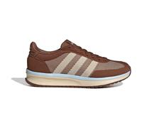 Sneaker ADIDAS SPORTSWEAR "RUN 70s 2.0 KNIT", Damen, Gr. 38, preloved braun, sand strata, glow blau, Synthetik, Textil, Schuhe Sneaker (98866063-38) preloved braun, sand strata, glow blau