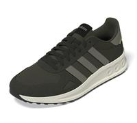adidas Run 84 Herren-Sneaker, Olive Strata Silver Pebble Black, 45 1/3 EU