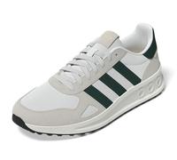 adidas Run 84 Herren-Sneaker, White Collegiate Green Alumina, 43 1/3 EU