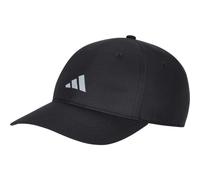 adidas Unisex Running Essential Climacool 6 Panel Baseball Cap, Black/Reflective Silver, M-L