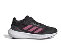 Adidas Unisex Kinder RunFalcon 3.0 Elastic Lace Top Strap Shoes, Carbon Black/PULMAG/Grey SIX, 29 EU