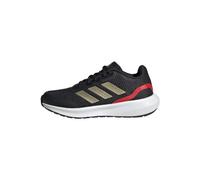 adidas RunFalcon 3 Lace Shoes Laufschuhe, Core Black/Gold/Better Scarlet, 39 1/3 EU