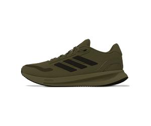 adidas RUNFALCON 5,CBLACK/LUCLEM/FTWW für Herren, grün, Größe 43 ⅓ EU / 9 UK