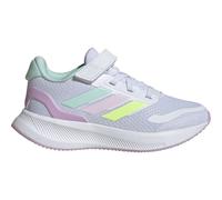Laufschuh ADIDAS SPORTSWEAR "RUNFALCON 5 KIDS", Kinder, Gr. 33, weiß (cloud weiß, clear mint, clear pink), Synthetik, Textil, Schuhe Laufschuh, mit Klettverschluss, für Kinder (64050325-33) cloud weiß