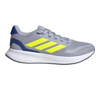 adidas Unisex Kinder RUNFALCON 5 Shoes JUNIOR, Halo Silver/Lucid Lemon/Team royal Blue, 32 EU