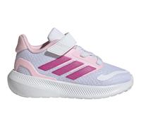 adidas Kinder-Mädchen-Sneaker RUNFALCON 5 EL I Weiß-Pink 24