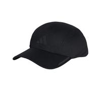 adidas Unisex Running AEROREADY Four-Panel Mesh Cap, Black/Black Reflective, S