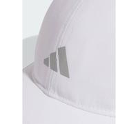 ADIDAS RUNNING ESSENTIAL CLIMACOOL 6 PANEL BASEBALL CAP (HQ520) Damen (S/M) White / Reflective Silver