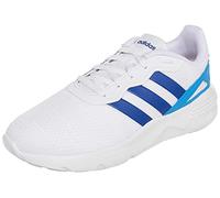 Adidas Herren Nebzed Shoes-Low (Non Football), FTWR White/Pulse Blue/Team Royal Blue, 44 2/3 EU