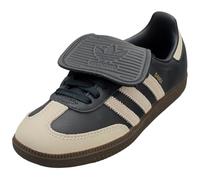 adidas Samba Damen LT Retro 3-Streifen Sneaker, blau, 39 1/3 EU