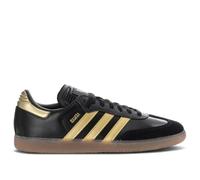 adidas Samba Herren OG Sneaker, Schwarz/Gold Metallic/Gummi, 11.5