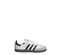 adidas Samba OG Big Kid Sneaker, Mineral Green/Off White/Putty Grey, 5.5 Big Kid