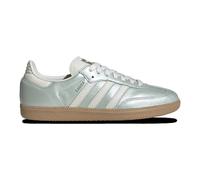 adidas Samba OG Damen-Sneaker, Grün, Metallic-Silber, 8.5 US