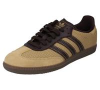 Adidas Samba OG Herrenschuhe, Gold, Beige, Dunkelbraun, Gu, 42 2/3 EU