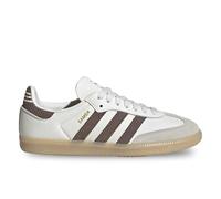 adidas Samba Og J JP9504 Junior Sneakers für Jungen, Weiß/Braun, Weiß und Braun., 36 2/3 EU