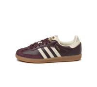Adidas Samba OG W 40 2/3 / Maroon / Crew White / Gold Metallic