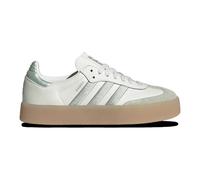 adidas Sambae Damen-Sneaker, Weiß, Grün, Metallic, 9
