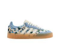 adidas Sambae Liberty London Floral Embroidery Blue Cream White (Women's) - 38 2/3